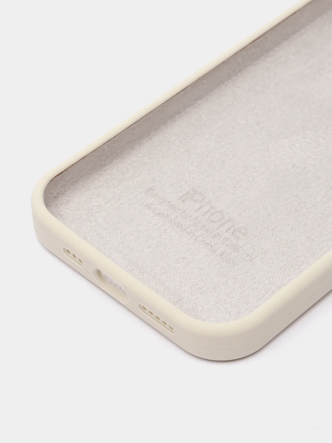 Слоновая кость чехол Silicone Case ( Чехол силиконовый ) для iPhone 15, 15 Pro, 15 Pro Max, 15 Plus