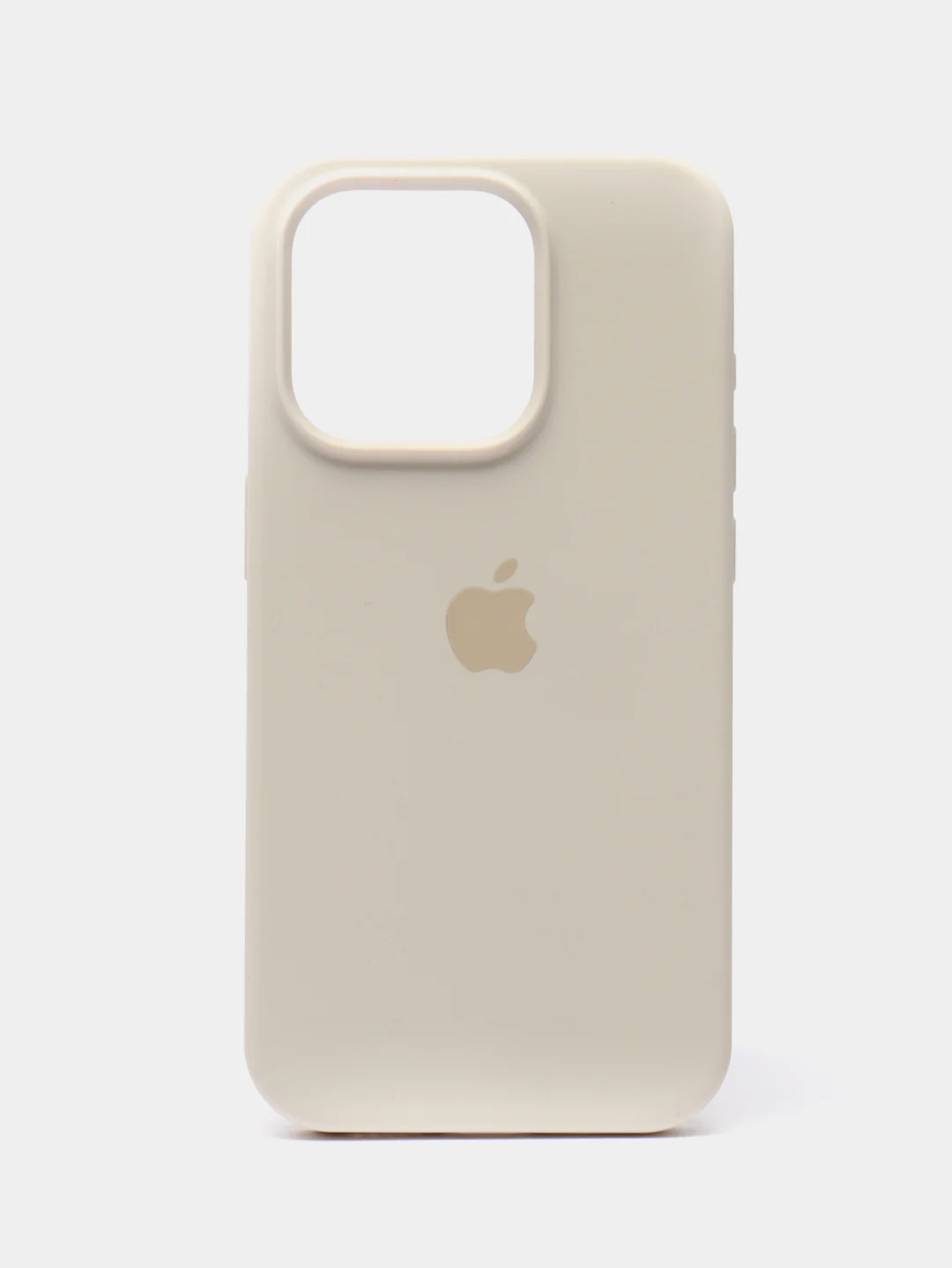 Слоновая кость чехол Silicone Case ( Чехол силиконовый ) для iPhone 15, 15 Pro, 15 Pro Max, 15 Plus