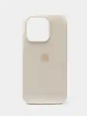 Слоновая кость чехол Silicone Case ( Чехол силиконовый ) для iPhone 15, 15 Pro, 15 Pro Max, 15 Plus