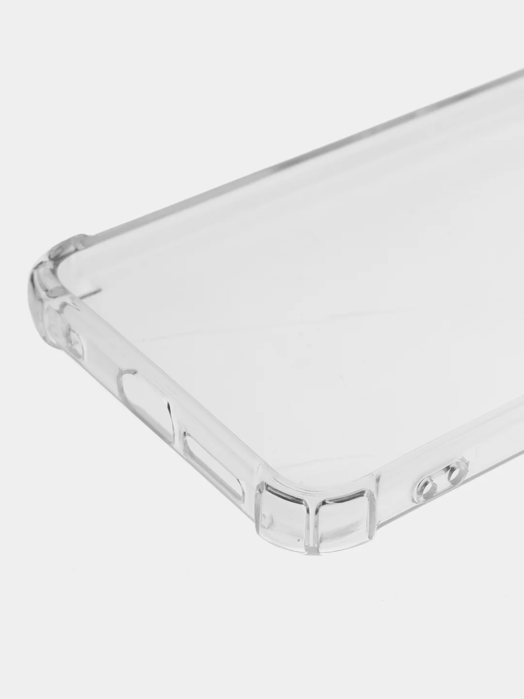 Прозрачный силиконовый чехол для Xiaomi Redmi Note 12S (Сяоми Редми Нот 12С), прозрачный черный