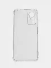 Прозрачный силиконовый чехол для Xiaomi Redmi Note 12S (Сяоми Редми Нот 12С), прозрачный черный