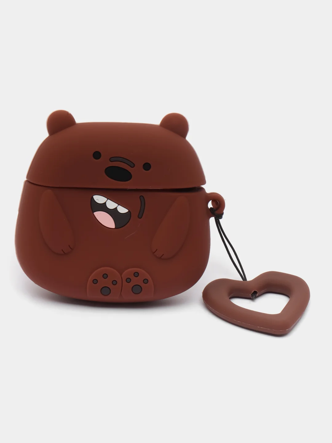 Коричневый чехол для беспроводных наушников AirPods Pro