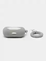 Серый металлик чехол для беспроводных наушников AirPods 3 (Аирподс 3)