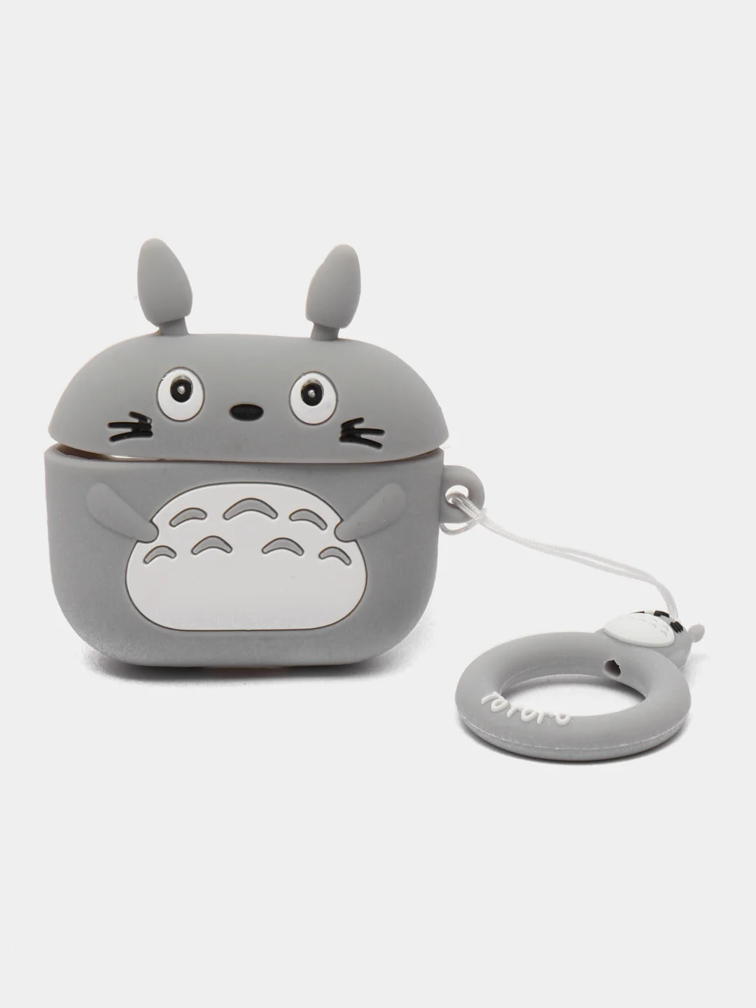 Серый металлик чехол для беспроводных наушников AirPods 3 (Аирподс 3)