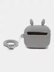Серый металлик чехол для беспроводных наушников AirPods 3 (Аирподс 3)
