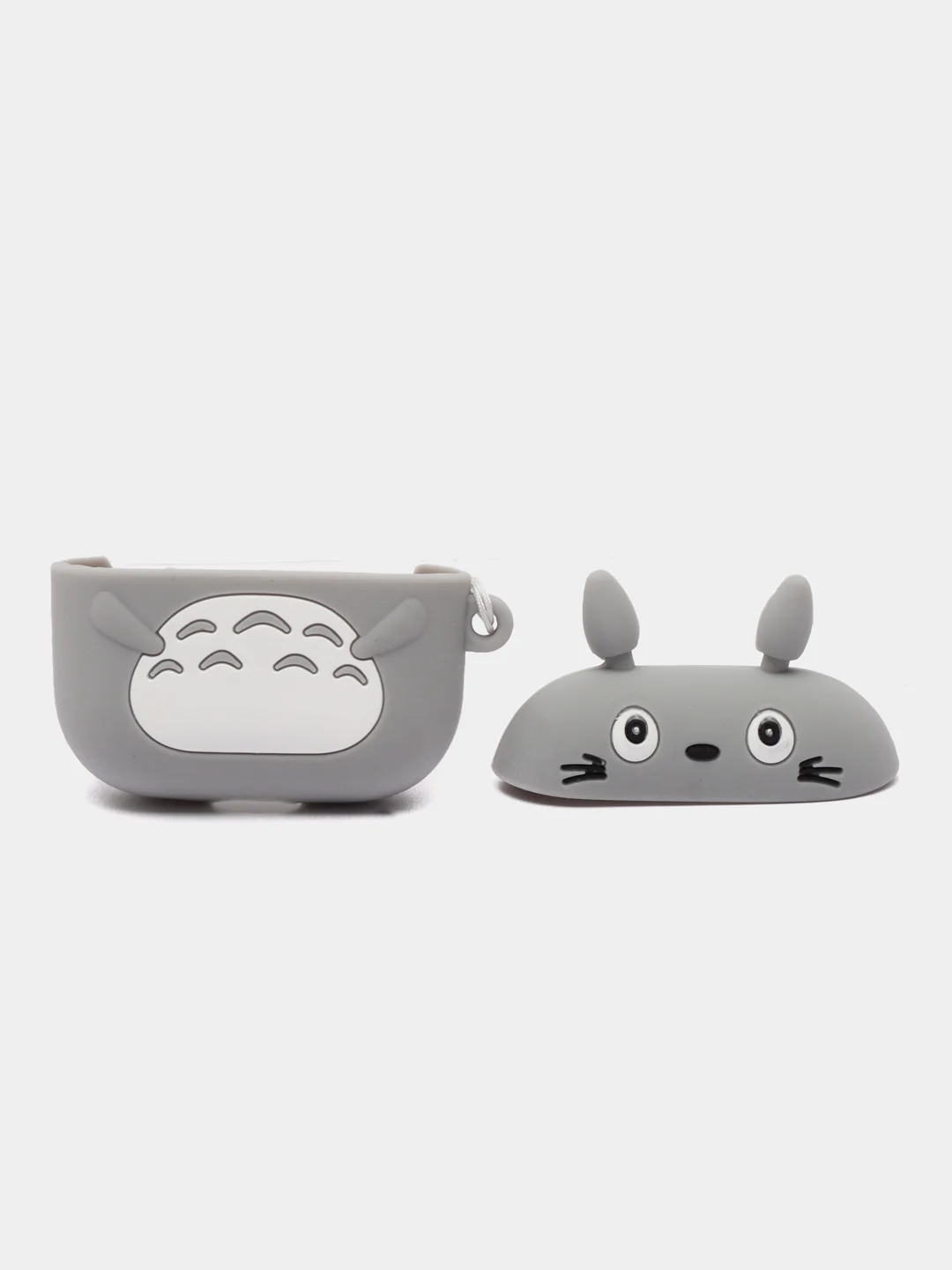 Серый металлик чехол для беспроводных наушников AirPods 3 (Аирподс 3)