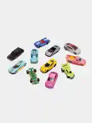 Пурпурный машинки металлические, Road Diary, совместим с треками Hot Wheels, набор машин