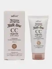 СС-Крем для лица Milk Line "Сияние совершенства" 10 в 1, SPF 15, 30 мл