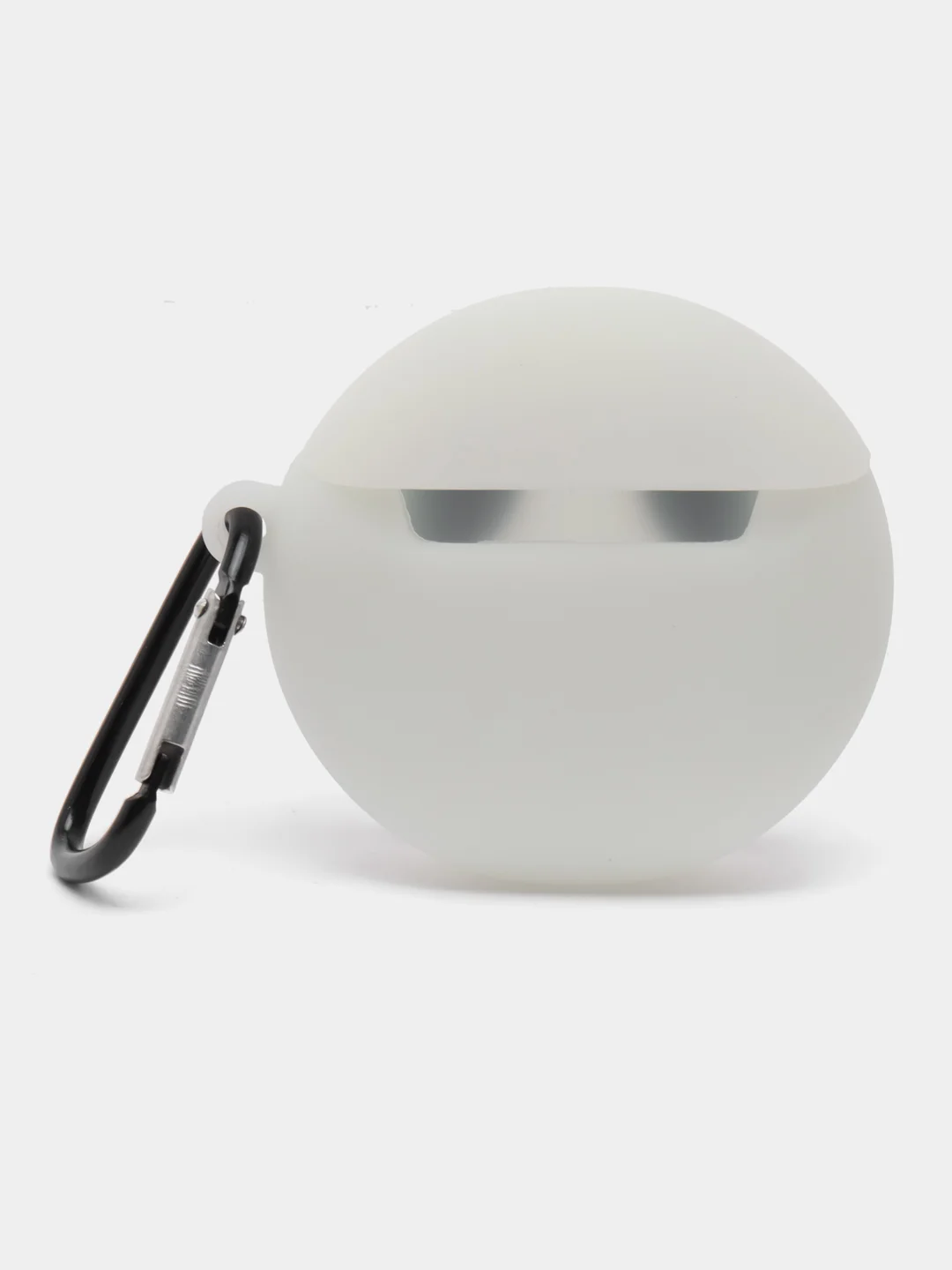 Серый меланж чехол для беспроводных наушников AirPods 1 / 2, Аир Подс 1 / 2, Эйр Подс