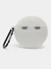 Серый меланж чехол для беспроводных наушников AirPods 1 / 2, Аир Подс 1 / 2, Эйр Подс
