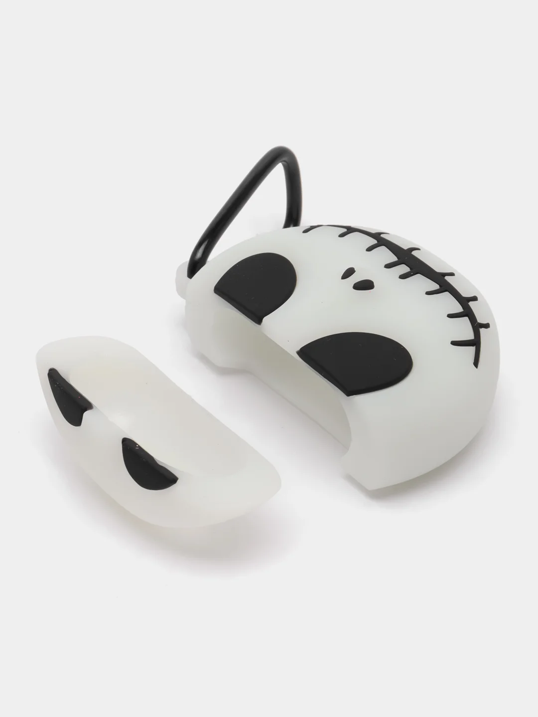 Серый меланж чехол для беспроводных наушников AirPods 1 / 2, Аир Подс 1 / 2, Эйр Подс