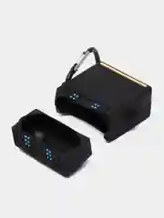 Темно-синий чехол для беспроводных наушников AirPods 1 / 2, Аир Подс 1 / 2, Эйр Подс