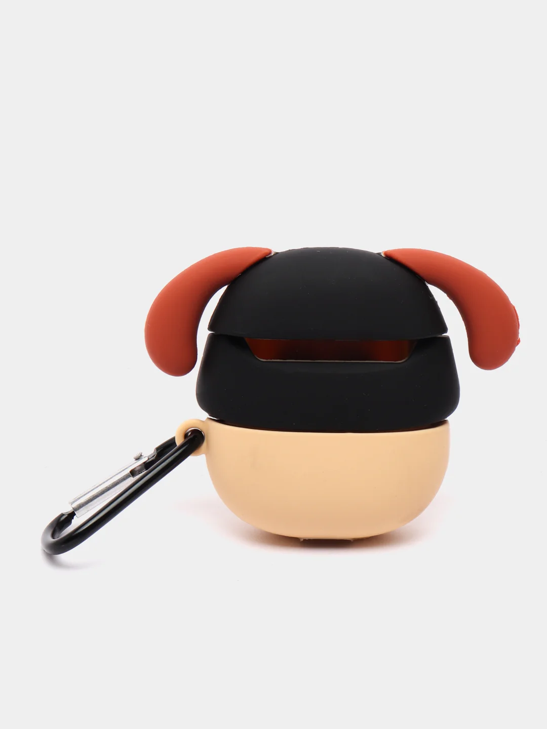 Бежевый чехол для беспроводных наушников AirPods 1 / 2, Аир Подс 1 / 2, Эйр Подс
