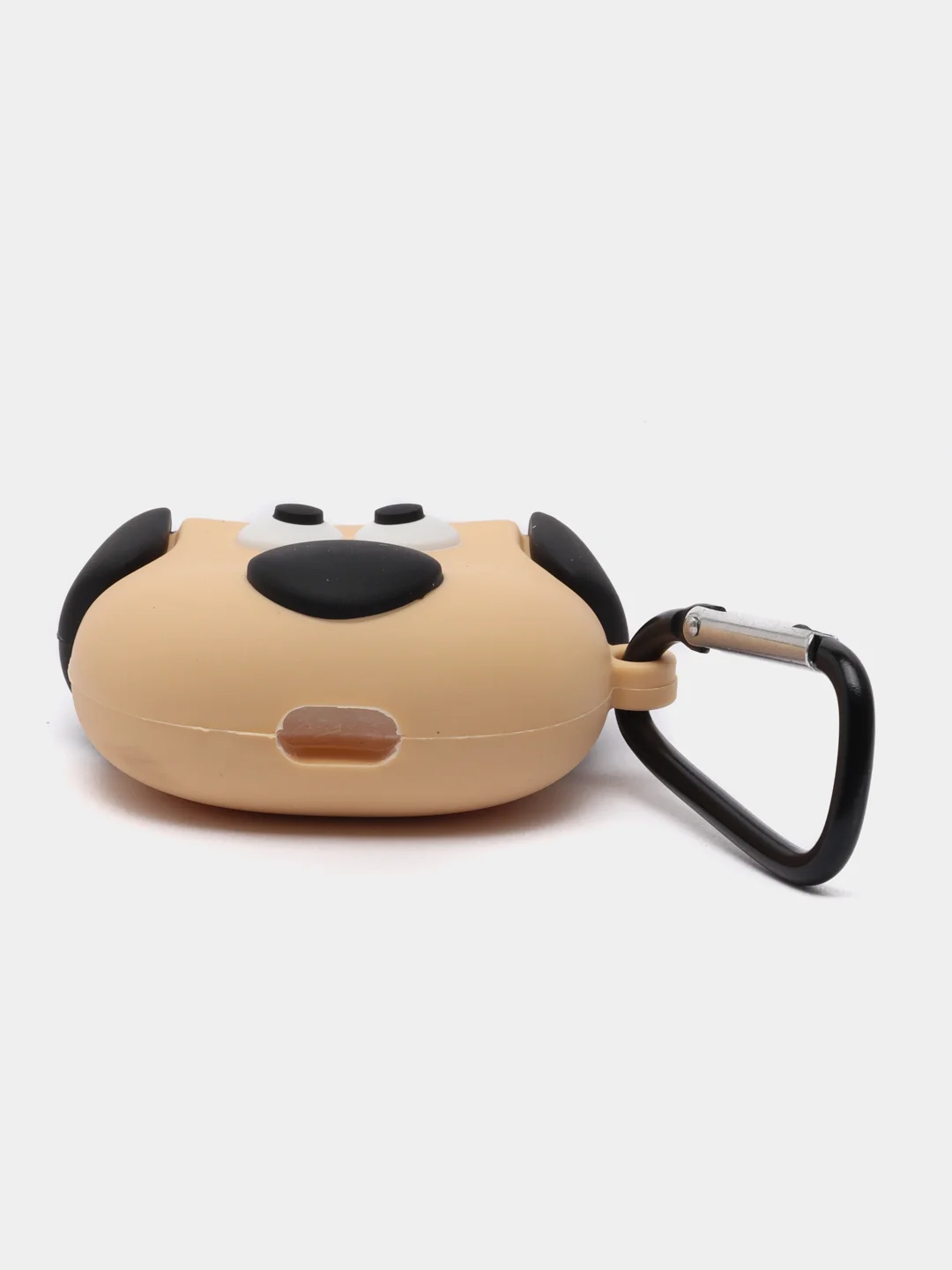 Бежевый чехол для беспроводных наушников AirPods 1 / 2, Аир Подс 1 / 2, Эйр Подс