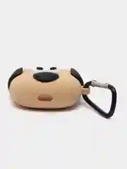 Бежевый чехол для беспроводных наушников AirPods 1 / 2, Аир Подс 1 / 2, Эйр Подс