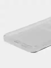 Серебряный чехол для Xiaomi Redmi 10C, Poco C40 / Сяоми Редми 10С, Поко С40, силиконовый, с рисунком