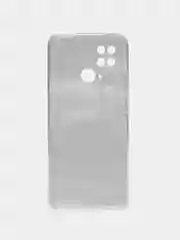 Серебряный чехол для Xiaomi Redmi 10C, Poco C40 / Сяоми Редми 10С, Поко С40, силиконовый, с рисунком