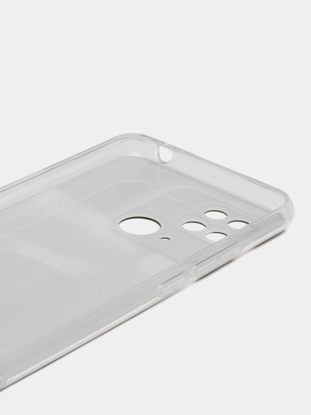 Серебряный чехол для Xiaomi Redmi 10C, Poco C40 / Сяоми Редми 10С, Поко С40, силиконовый, с рисунком