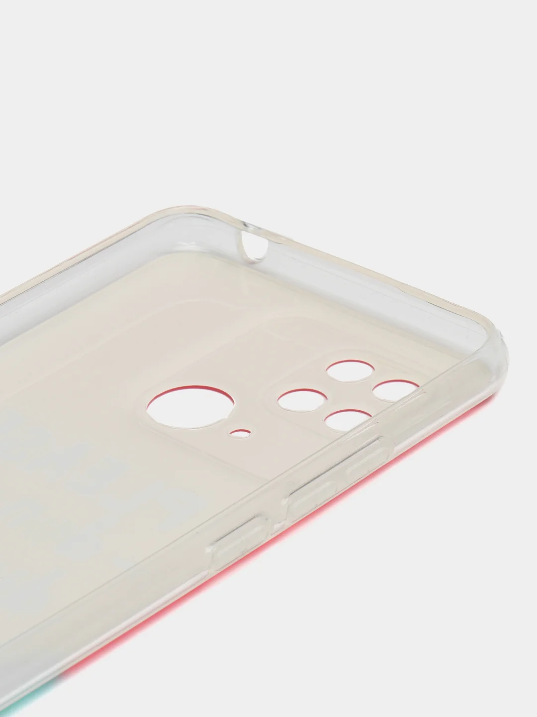 Тёмно-бирюзовый чехол для Xiaomi Redmi 10C, Poco C40 / Сяоми Редми 10С, Поко С40, силиконовый, с рисунком