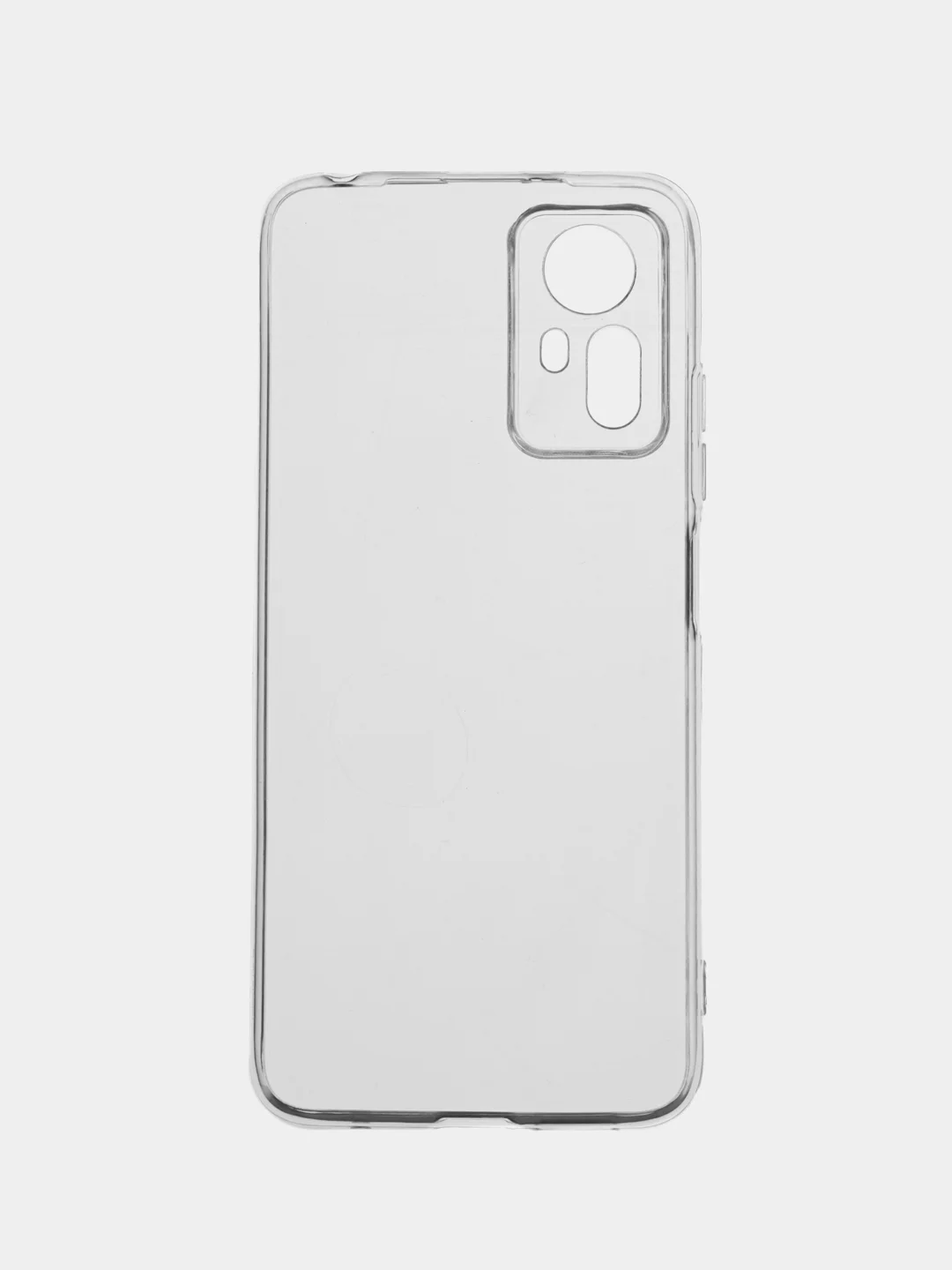 Марсала чехол на Redmi Note 12S / Редми Нот 12С, прозрачный, силиконовый, с защитой камеры