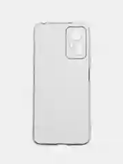 Марсала чехол на Redmi Note 12S / Редми Нот 12С, прозрачный, силиконовый, с защитой камеры