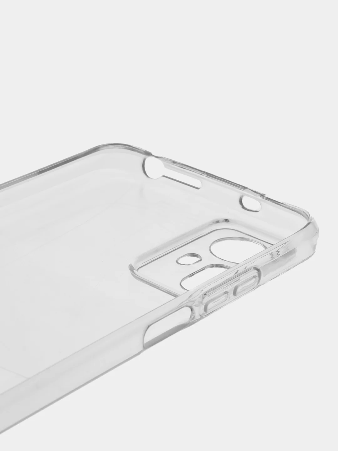 Марсала чехол на Redmi Note 12S / Редми Нот 12С, прозрачный, силиконовый, с защитой камеры