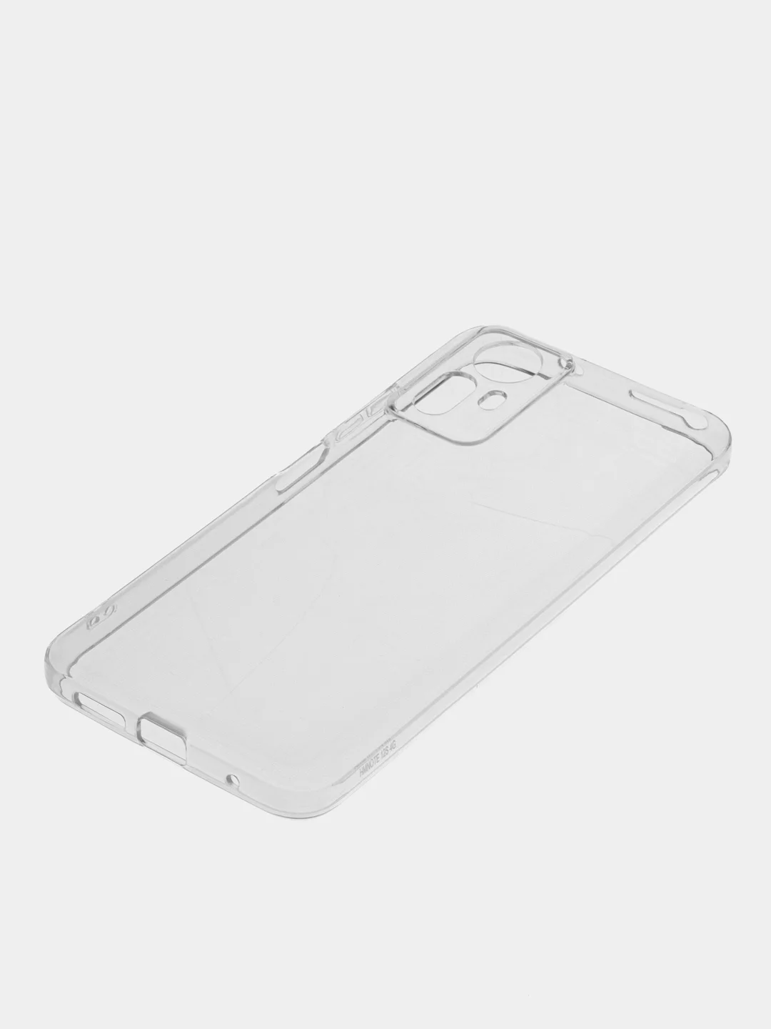 Марсала чехол на Redmi Note 12S / Редми Нот 12С, прозрачный, силиконовый, с защитой камеры