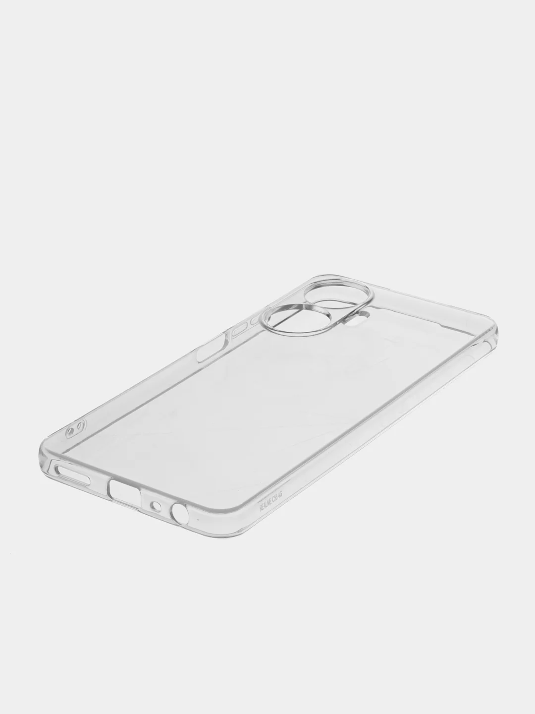 Ледяной чехол Realme C55, Реалми С55, силиконовый, матовый