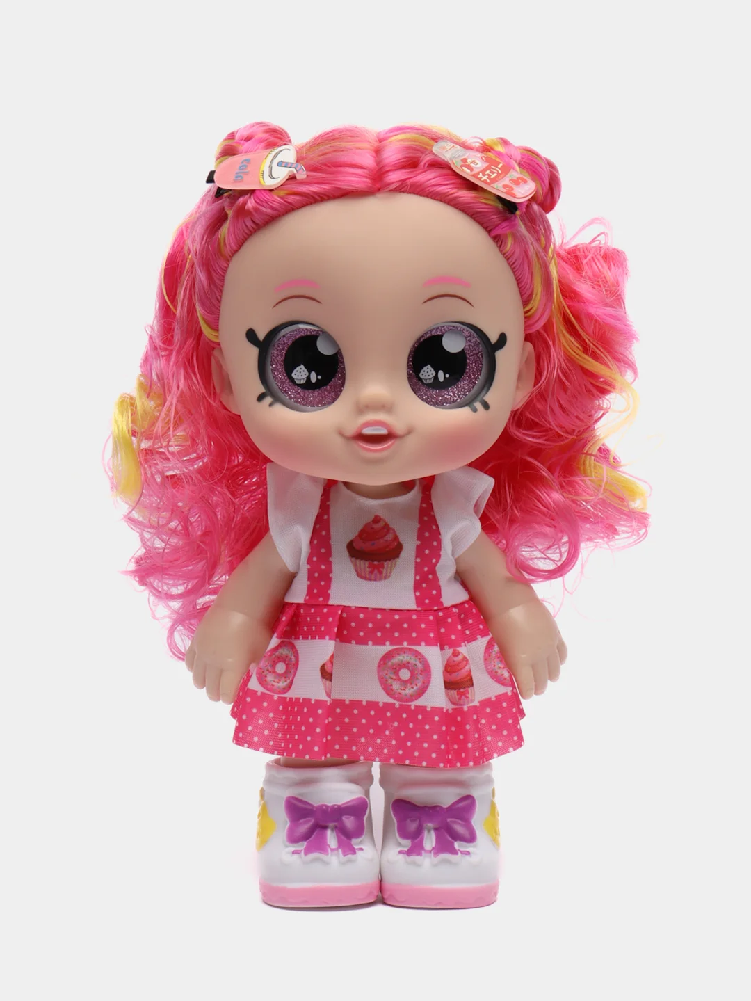 Бирюзовый кукла музыкальная с сюрпризом Kindi Kids (Кинди Кидс) Dessert Girl, с аксессуарами