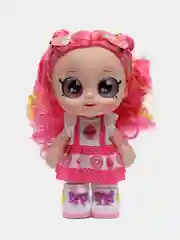 Бирюзовый кукла музыкальная с сюрпризом Kindi Kids (Кинди Кидс) Dessert Girl, с аксессуарами