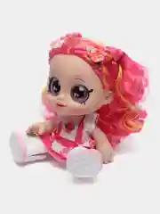Бирюзовый кукла музыкальная с сюрпризом Kindi Kids (Кинди Кидс) Dessert Girl, с аксессуарами