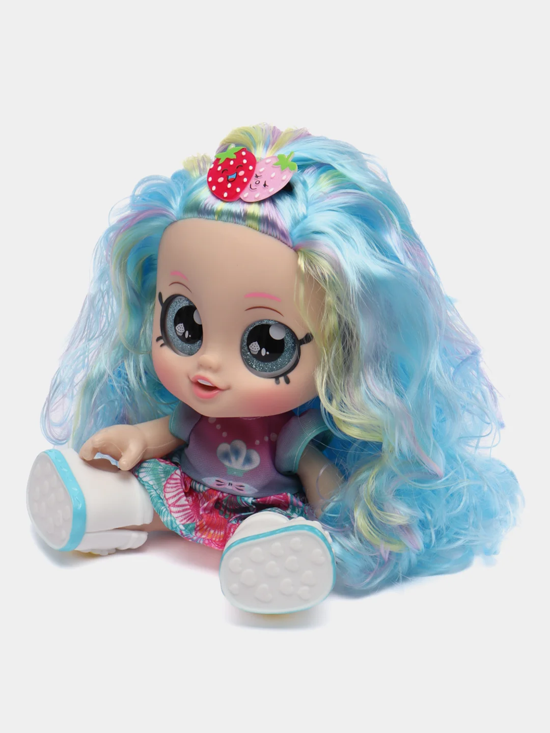 Багровый кукла музыкальная с сюрпризом Kindi Kids (Кинди Кидс) Dessert Girl, с аксессуарами