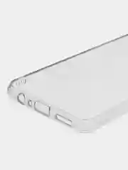 Белый чехол для VIVO V21E / Y73, прозрачный, силиконовый