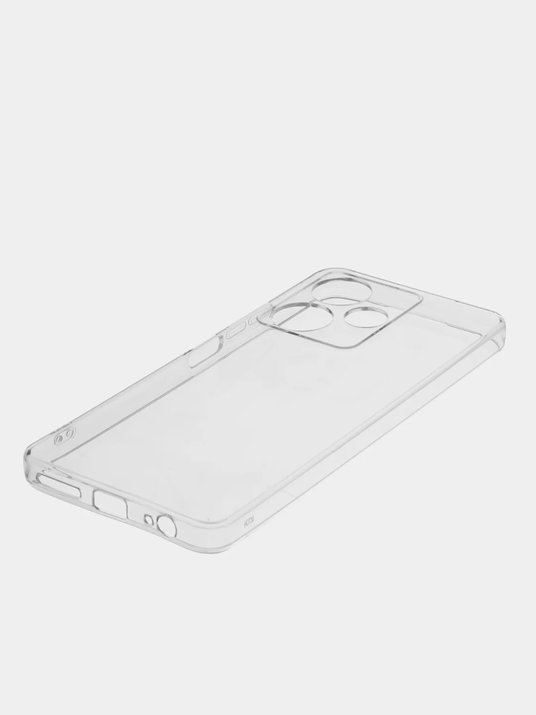 Красный чехол на Infinix Hot 30 / Инфиникс Хот 30, силиконовый, матовый