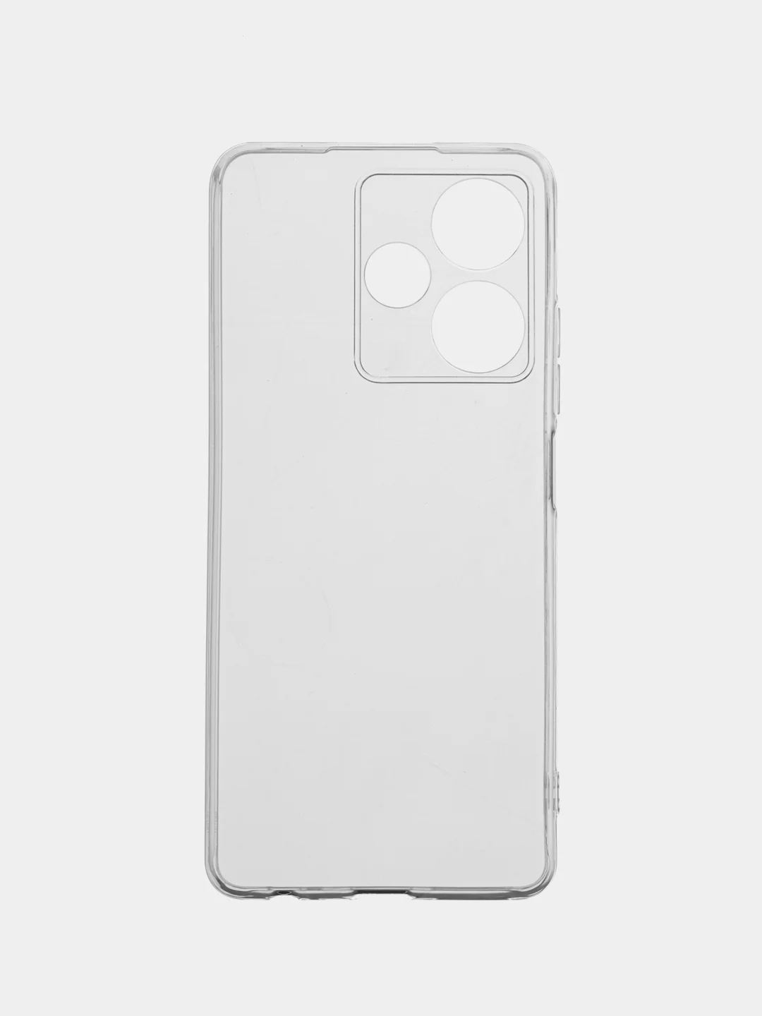 Прозрачный чехол Infinix Hot 30 / Инфиникс Хот 30, прозрачный, силиконовый, с защитой камеры