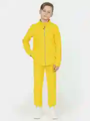 Желтый костюм Утенок флисовый