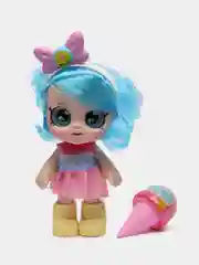 Лазурный кукла музыкальная с сюрпризом Kindi Kids (Кинди Кидс) Dessert Girl, с аксессуарами
