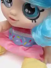 Лазурный кукла музыкальная с сюрпризом Kindi Kids (Кинди Кидс) Dessert Girl, с аксессуарами
