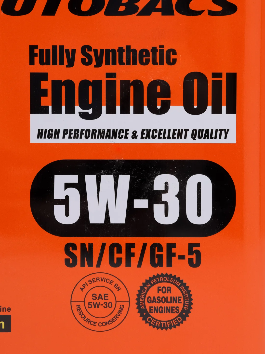 AUTOBACS Fully Synthetic 5W30 SN/CF/GF-5