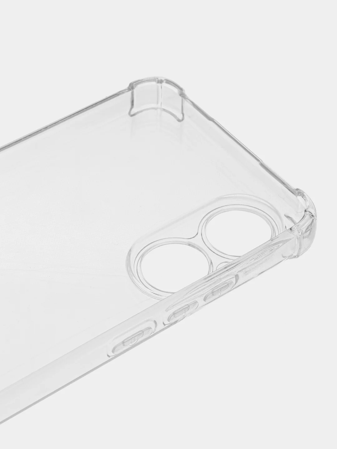 Прозрачный силиконовый чехол для Oppo A78 (Оппо А78), прозрачный