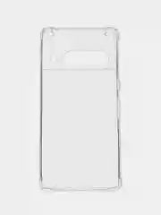 Прозрачный силиконовый чехол для Google Pixel 7 Pro (Гугл Пиксель 7 Про), прозрачный