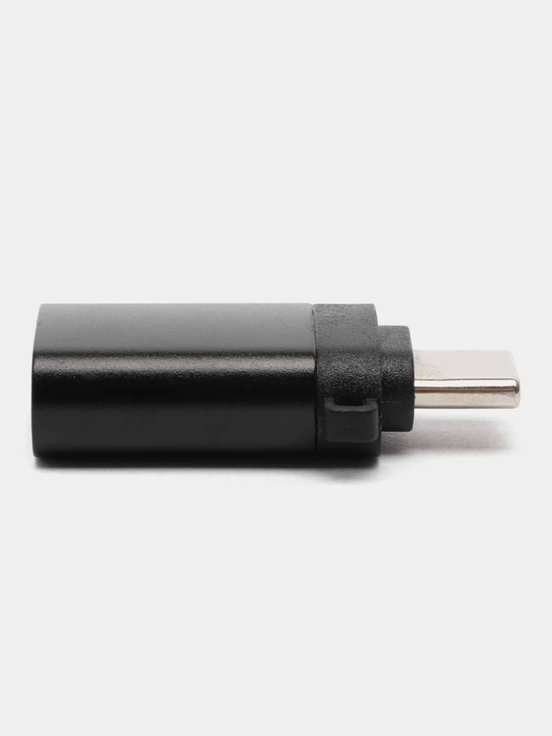 Серебряный переходник USB 3.0 на Type-C OTG