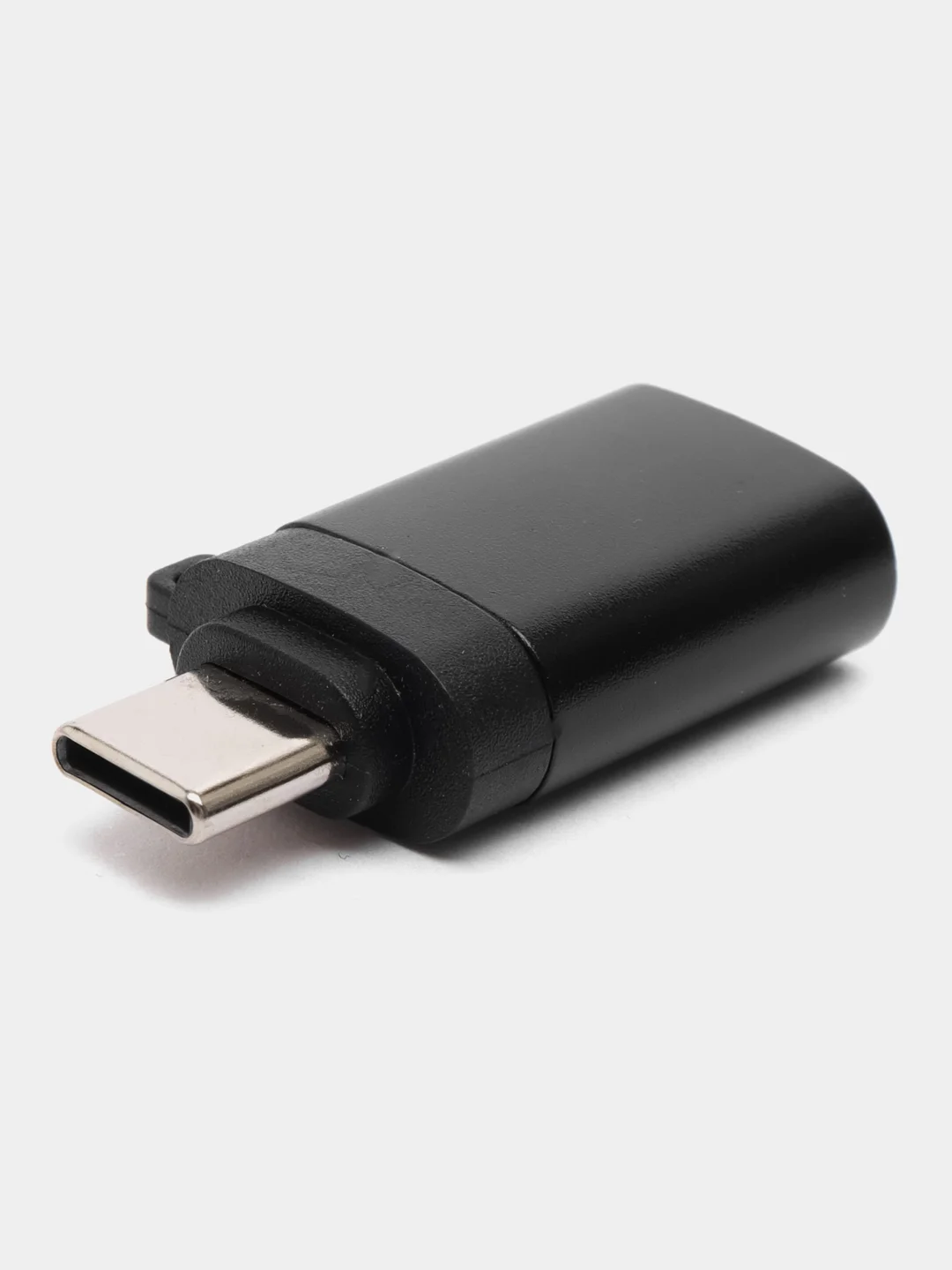 Серебряный переходник USB 3.0 на Type-C OTG