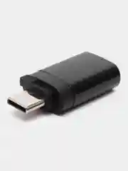 Серебряный переходник USB 3.0 на Type-C OTG