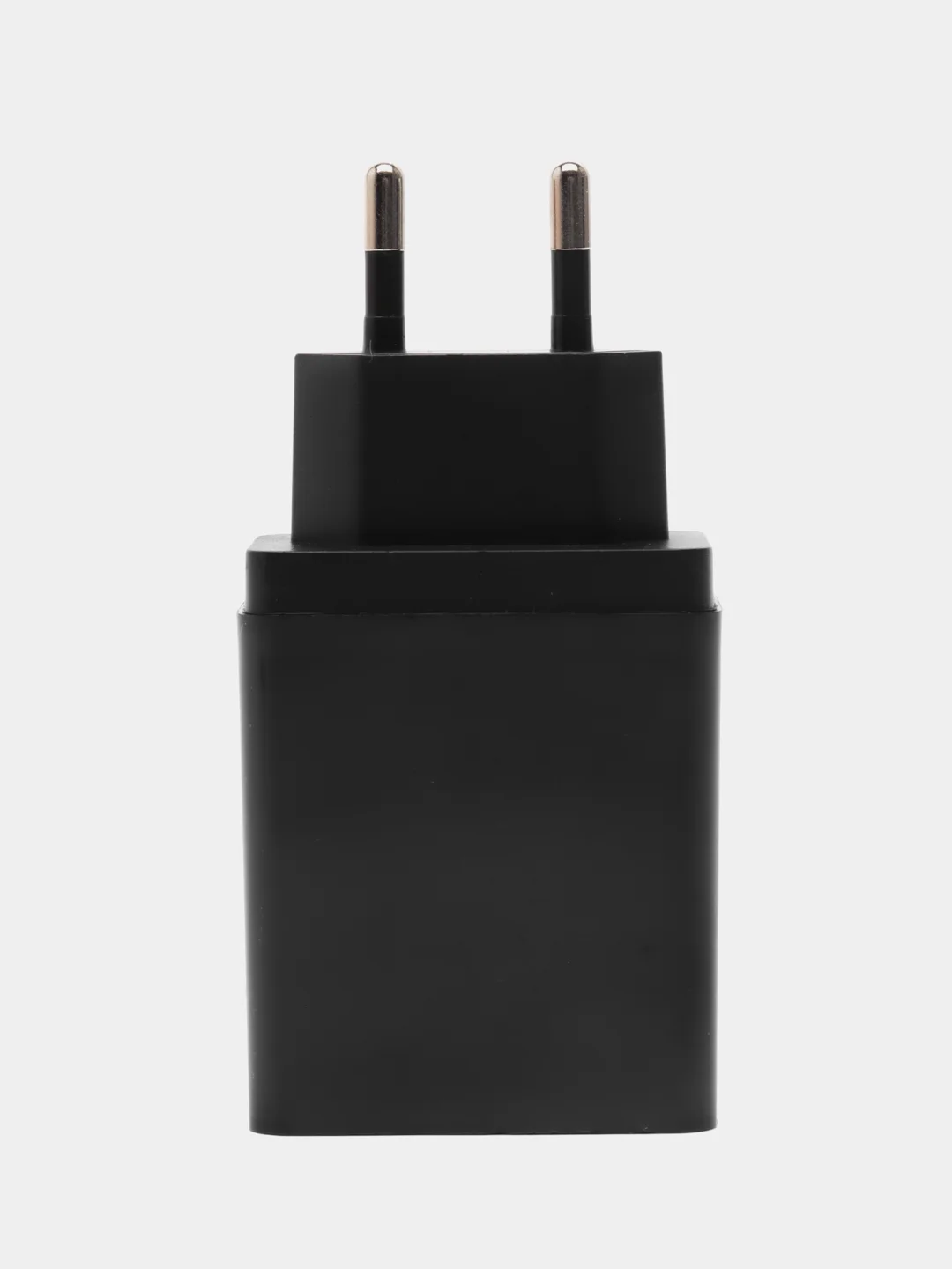 Черный зарядное устройство (блок питания) с цифровым дисплеем, 5 В, 3 USB порта зарядка телефона
