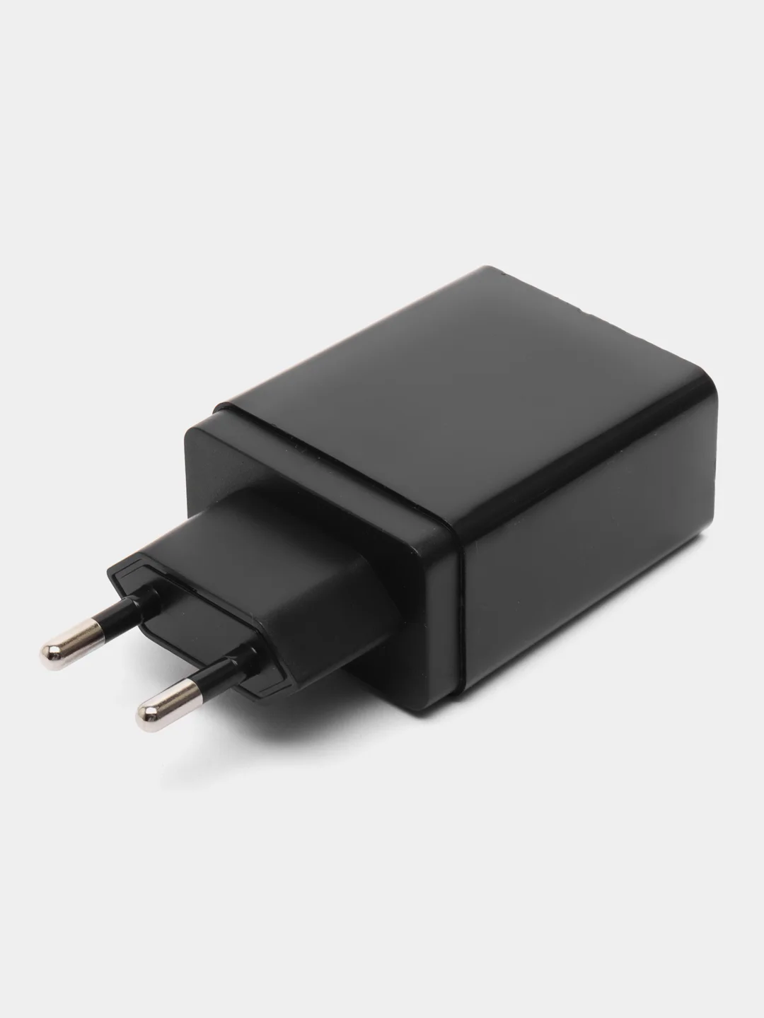 Черный зарядное устройство (блок питания) с цифровым дисплеем, 5 В, 3 USB порта зарядка телефона
