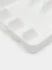 Лоток для столовых приборов, Капелька, белый