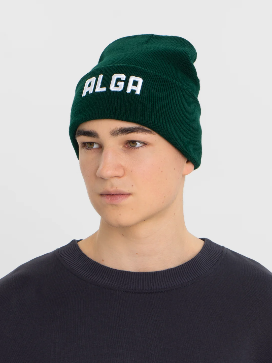 Зеленый шапка Алга