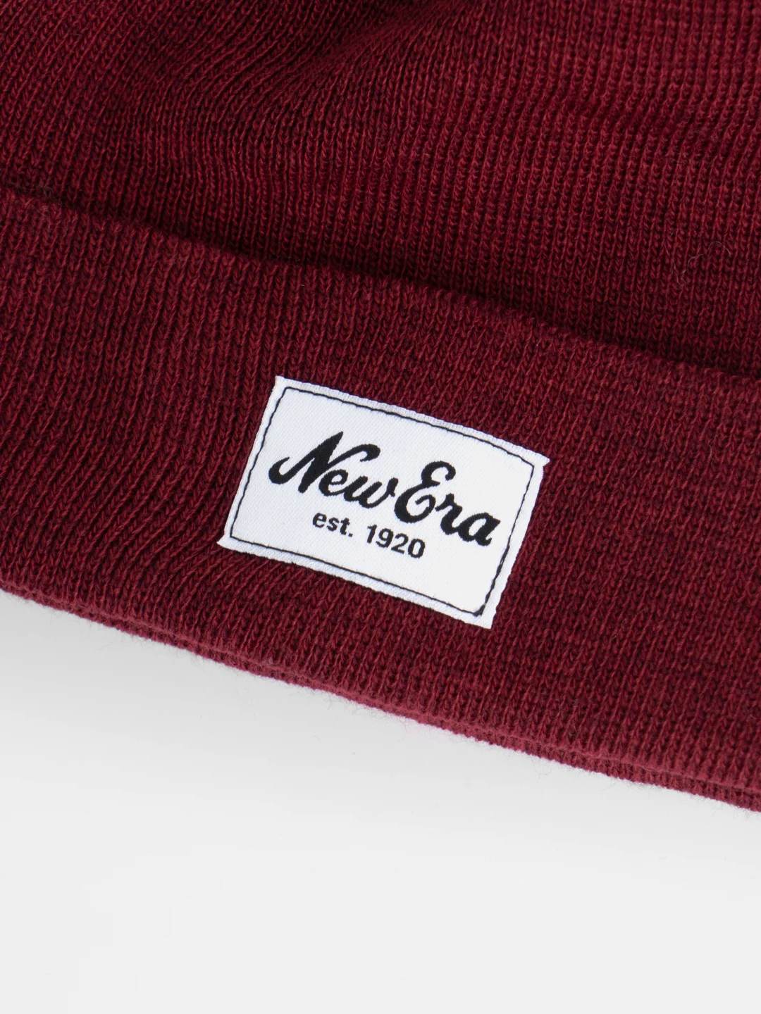 Бордовый шапка "New Era" взрослая, унисекс