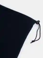 Синий снуд флисовый